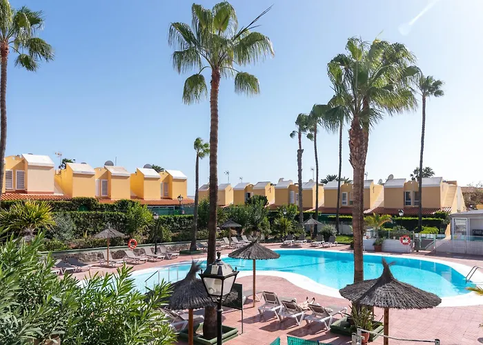アパート Home2book Sunny Maspalomas Escape, Pool & Terrace *